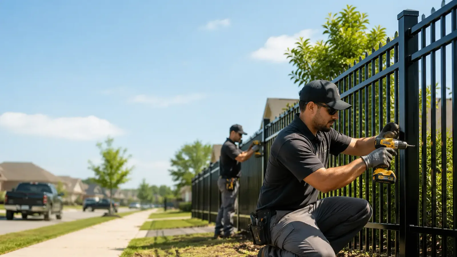 Metal Fence Installation in Fleetville, PA